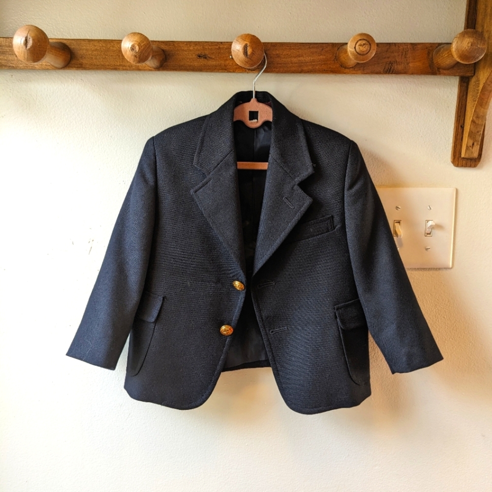 Boys' navy blazer
